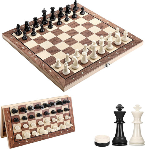 Schachspiel magnetisch 3in1 - schachspiel,