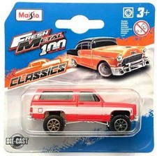 CHEVROLET K5 Blazer  - red / white - MAISTO 1:3inch