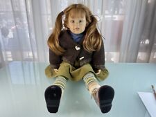 Künstlerpuppe Waltraud Hanl Vinylpuppe 73 cm. Top Zustand 