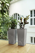 Blumenkübel Blumentopf Pflanzkübel Pflanzeinsatz 6 Farben 6 Größen Betonoptik