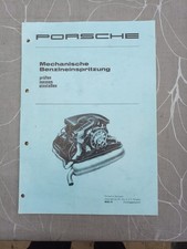 Porsche mechanische Einspritzpumpe 911, EInstellung/Reparatur