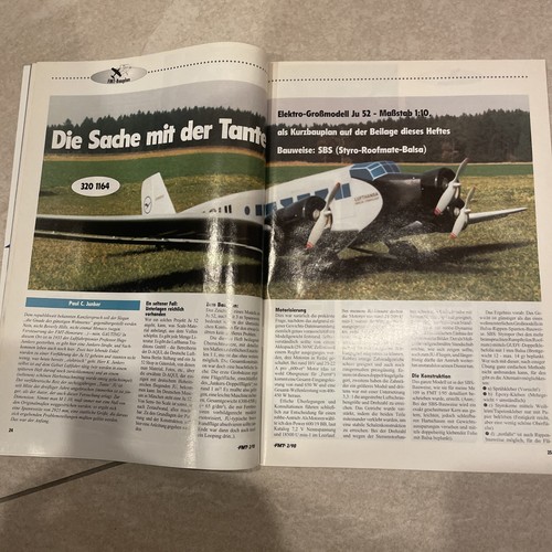 Bauplan für motorflugzeug - bauplan,