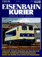 Eisenbahn Kurier 07/2016
