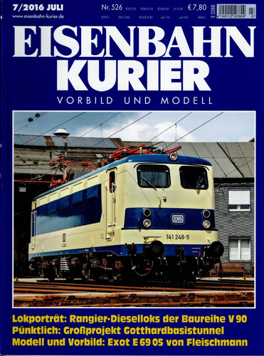 Eisenbahn kurier 2016 juli - eisenbahn, 07/2016