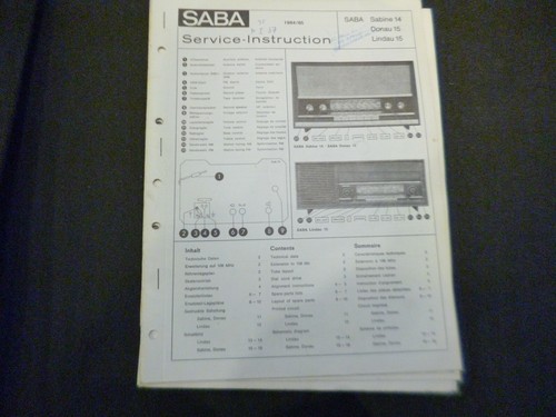 Original service manual - original,