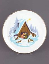 Heinrich & Co. Selb Weihnachtsteller mit Weihnachtskrippe