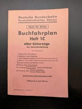 Buch Buchfahrplan Heft 1 C