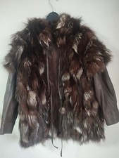 Silber-Fuchs Jacke mit
