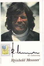 Philswiss Autogramm - Reinhold Messner - limitiert