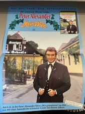 Peter Alexander Werbeanzeige 30 x 40 cm / Zeitschrift „Der Musikmarkt“