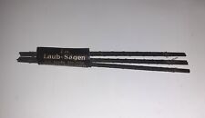 36 Laubsägeblätter für hartes Metall