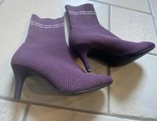 Stiefeletten 38 Damen Lila