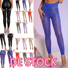 DE Damen Strumpfhose Glossy
