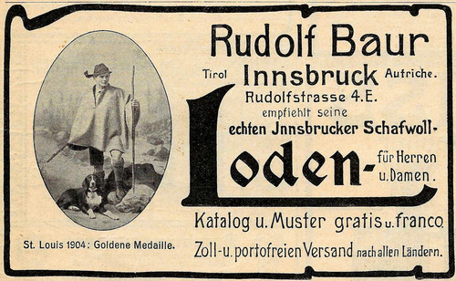 Werbung reklame 1907 rudolf - werbung/reklame,
