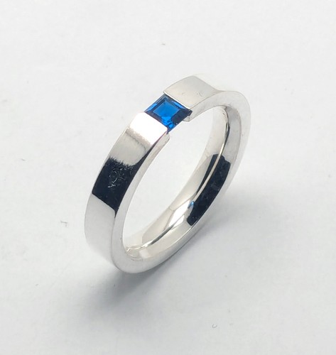 Ring spannring sterling - in,