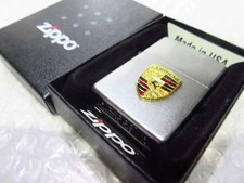 Porsche Emblem Zippo Feuerzeug