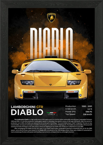 Lamborghini diablo gtr - lamborghini,