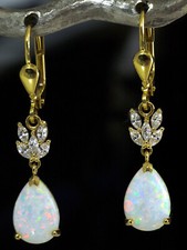 585 Gold Ohrringe mit echten