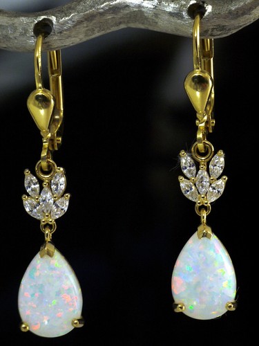 585 gold ohrringe - gold,