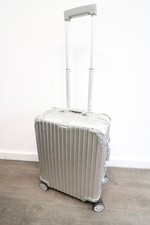 RIMOWA IATA Cabin S Trolley Business Silber Aluminium Alu Koffer 4 Rollen  