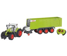Claas ferngesteuerter Traktor Axion 870 + Anhänger Cargos 9600 Trecker Trekker