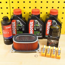 Honda XRV 750 Africa Twin 93-03 Original Ölfilter Luftfilter Zündkerzen Öl RD07