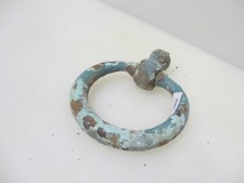 Viktorianischer Türgriff / Klopfer aus Eisen? Alte Torriegelschlaufe Antik