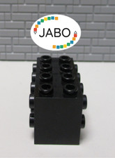 (O11/28) Lego 2434 Konverter Stein 2x4x2 schwarz 6988 4551 10143 10179 6933 7680