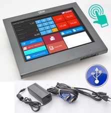 12" 30cm IBM MONITOR KASSENMONITOR USB TOUCHSCREEN AUCH HANDSCHUHE STIFT MN2