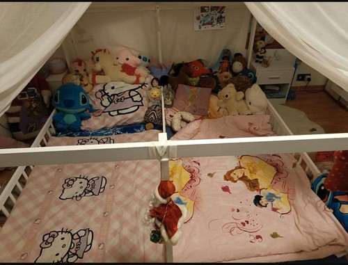 Bett hausbett geschwisterbett - hausbett,