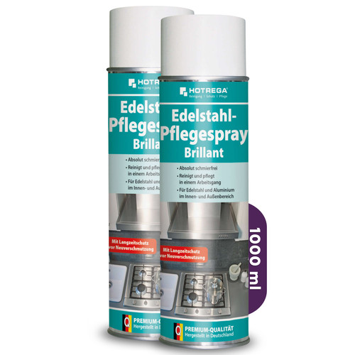 Hotrega edelstahl pflegespray - edelstahl,