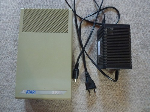 Retro atari sf314 floppy - retro,