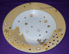 Arzberg TRIC Santa's Reindeer *** Rudy Rednose *** SERVIERSCHALE Ø 30 cm ***