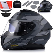 Motorradhelm | LS2 FF808 STREAM II | Integralhelm | Helm mit Sonnenblende 22.06