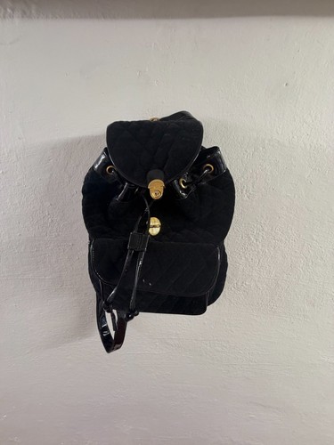 Handtasche schwarz gesteppt