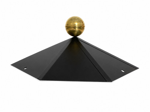Dachhaube schwarz eck mit - dachhaube,