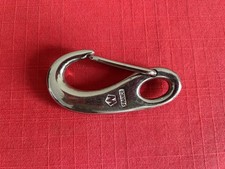 Wichard Karabiner Schnapphaken 100mm Edelstahl mit selbsicherener Feder Boot A4L