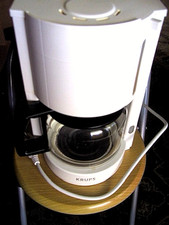 KRUPS KAFFEEMASCHINE MODELL:KM309 WEISS GLASKANNE NEUWERTIG bis 10 große Tassen