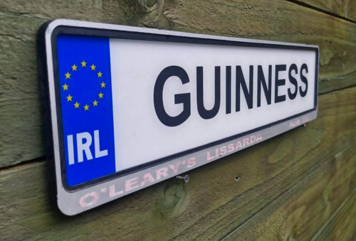 Irish vanity nummernschild pub - vanity,