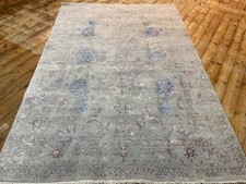 Original Ziegler Teppich Handgeknüpft Grau  Top Qualität 250/170  Farahan