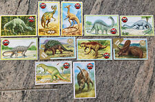 11x DINOTAUSCH ORBIS Karten 1993 Dinosaurier Sammelkarten