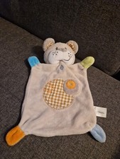 Nicotoy Bär Schnuffeltuch Schmusetuch Kuscheltuch Hund Beige Braun Comforter #19