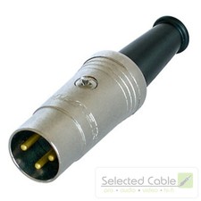 REAN 3pol DIN Kabel Stecker