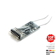 ✅ HF660X PPM 6-Kanal Full Range Empfänger +1000m DSM2/DSMX Spektrum kompatibel