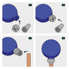 Gartenkugel Gartendeko -