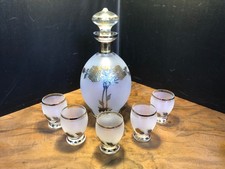 Vintage Likörset. Karaffe mit