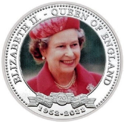 Souvenir coin her majesty - her,