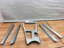 BMW X3 F25 Zierleiste Dekorleiste Türleiste ALU Silber Komplett 9201686 9200948