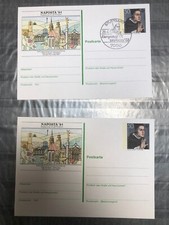Briefmarken Sonderbelege Postkarte Naposta 81 Stuttgart Killesberg