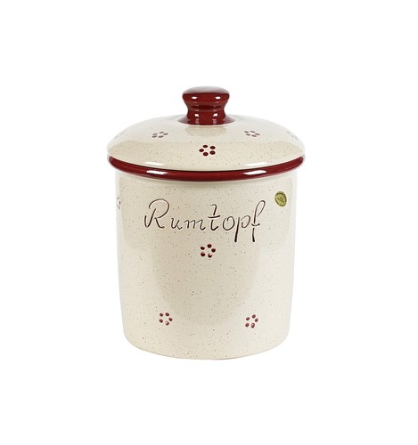 Rumtopf liter rubin - liter, dekor